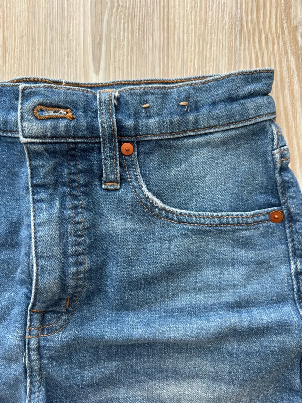 Madewell HR Denim Shorts 25